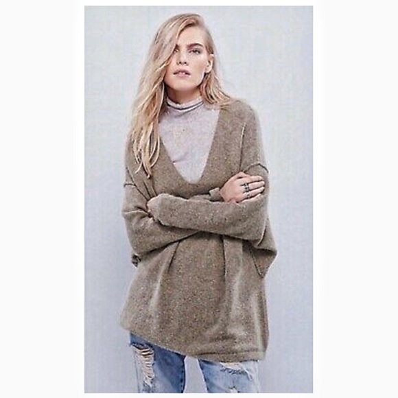 Free People Sweaters - Free People Softly Vee Sweater